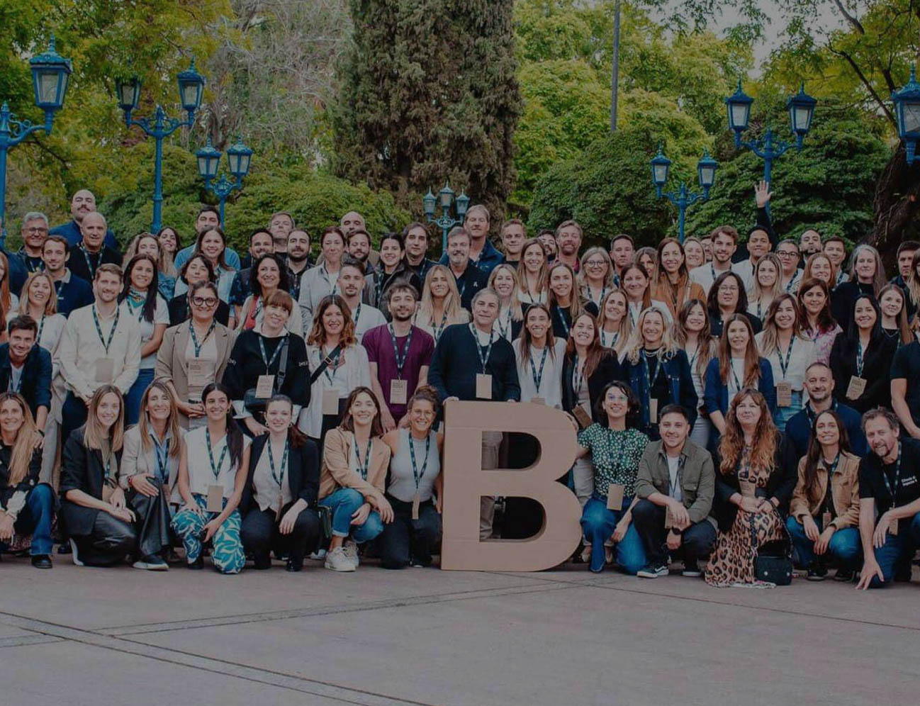 Equipo de ELSUS SRL en el encuentro de Empresas B